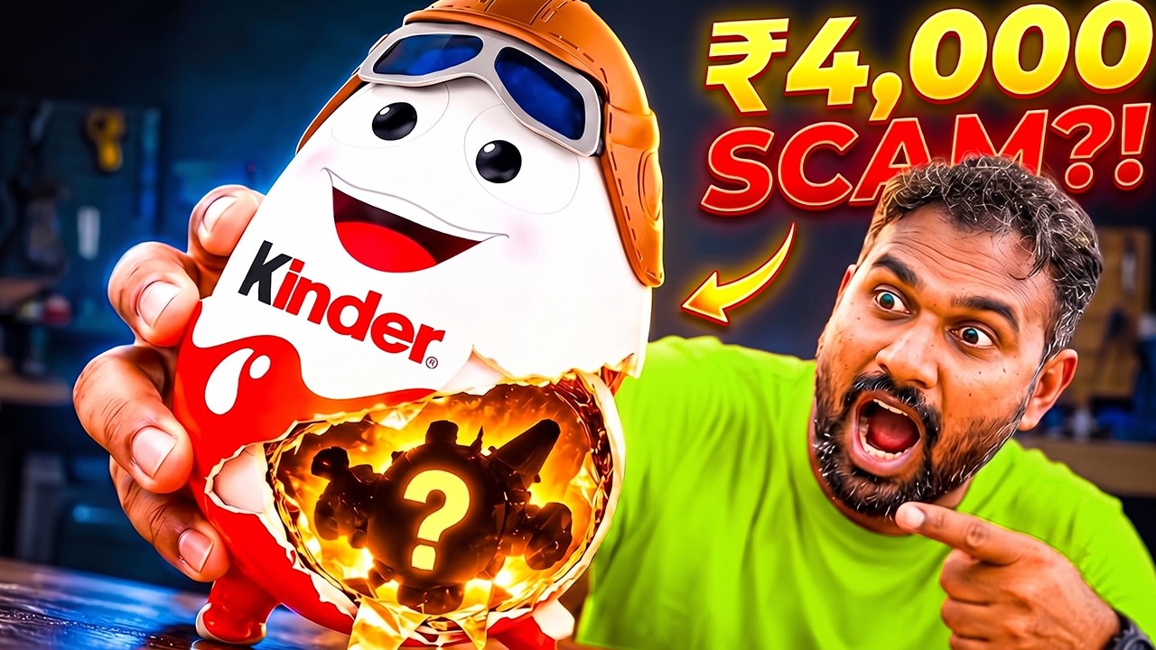 We Bought the Most Expensive Kinder Joy (₹4,000) | Mad Brothers