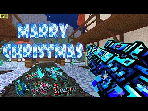 Pixel Gun 3D - New Christmas Weapons Gameplay in Siege