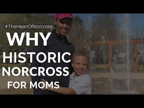 Why Historic Norcross is Great For Moms -  Splash Pad Atlanta