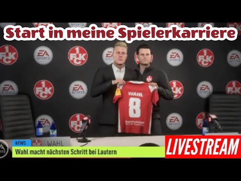 Start in meine SPIELERKARRIERE beim 1. FC KAISERSLAUTERN 🔴⚪ Fifa 22: Karriere als Spieler Live🔥