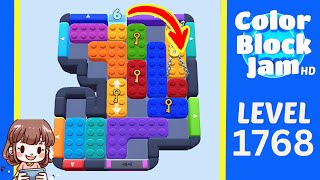 Solution du Niveau 1768 de Color Block Jam