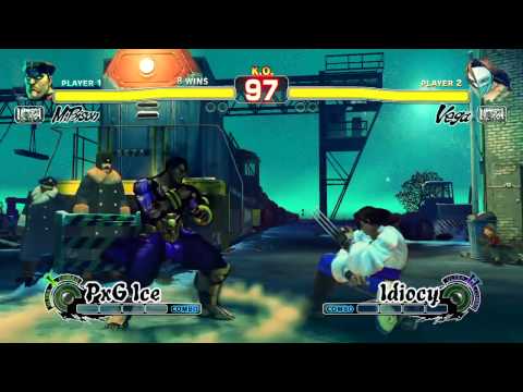 USF4 Casuals - PxG Ice vs Idiocy
