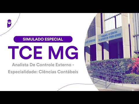 Simulado Especial TCE MG - Analista de Controle Externo - Ciências Contábeis- Correção