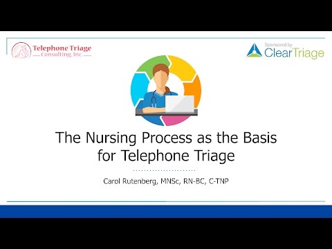 The Nursing Process in Telephone Triage