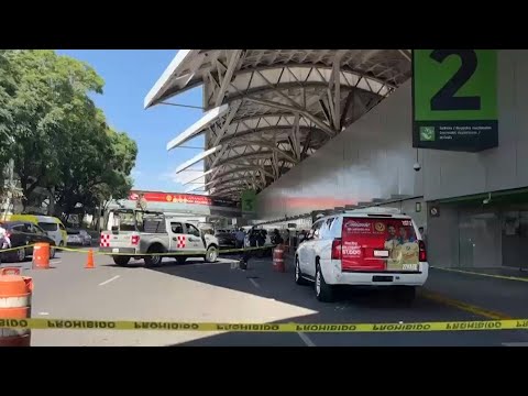 Policiais feridos em tiroteio no aeroporto da Cidade do México | AFP