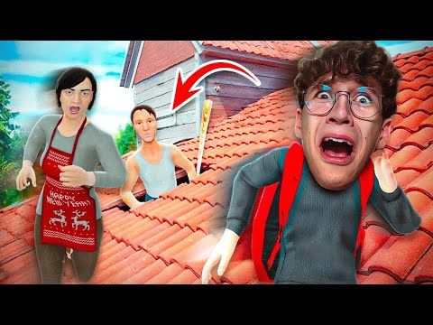 I THREW MYSELF OFF THE ROOF OF MY HOUSE TO ESCAPES FROM MY PARENTS | SchoolBoy Runaway