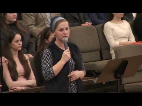 GRPC Mărturie / Poezie - Biserica Penticostală Golgota Portland Oregon 1-22-2017 am