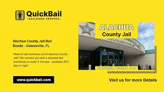 Get Bail Today | Alachua County Jail Bail Bonds - Gainesville, FL | QuickBail.com