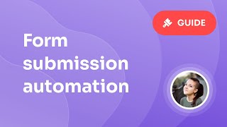 How to set up a Form submission automation | Getsitecontrol