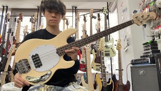 Video thumbnail for Sterling by Muic Man / SUB StingRay Ray4 Vintage Cream【Test Play】 by Bass Sound Maniac