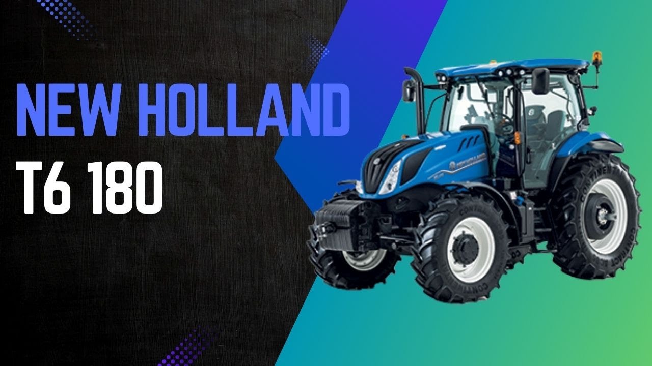 NEW HOLLAND T6 180 - First Look at This Beast