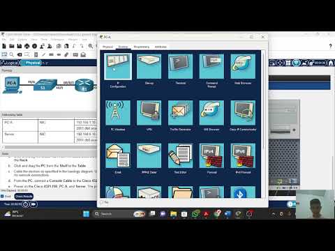 1.6.2 Packet Tracer Configure Basic Router Settings - Physical Mode