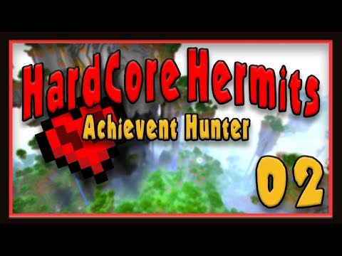 GoodTimesWithScar - HardCore Hermits - Achievement Hunter Ep2 ( Minecraft survival 1.13)