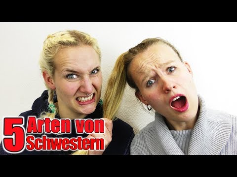 5 TYPES OF SISTERS that everyone knows | Annoying, tattletale, copycat, best friend, rival