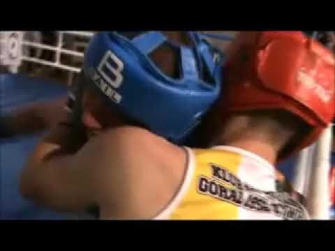 Kewin Gibas (TS Czarni Góral Żywiec)  -  Ryan Gbyl (Górnik Sosnowiec)