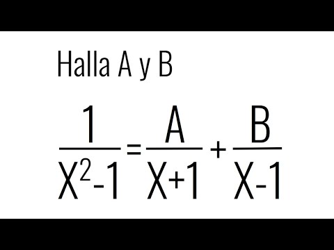 DESCOMPONER COMO SUMA DE FRACCIONES SIMPLES. Matemáticas Básicas