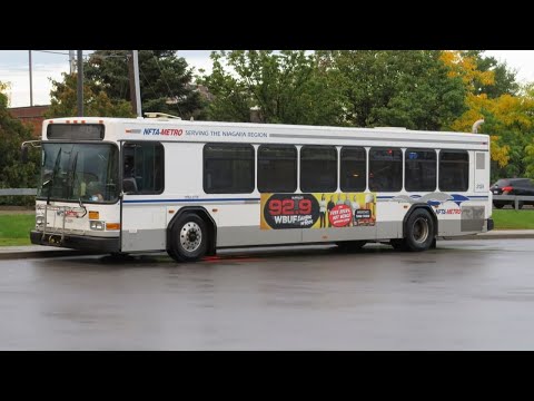 NFTA Metro Ride Route 32A Inbound Bus 2128 - 2001 Gillig Advantage
