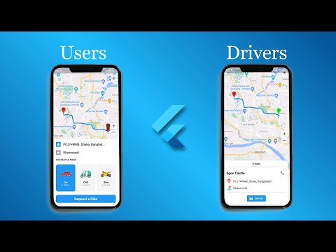 Flutter - Trippo Ride Sharing App (Uber Clone) - Driver’s Info in User’s App [Part-17]