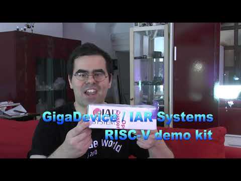 IAR / GigaDevice RISC-V evaluation kit - unboxing