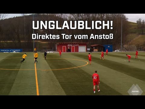 Unglaublich: Direktes Anstoßtor bei Juniorenspiel in bayern