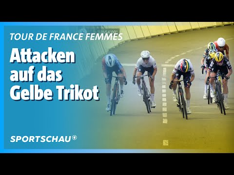 Tour de France Femmes 5. Etappe Highlights: Kampf um das Gelbe Trikot | Sportschau