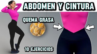 ABDOMINALES DE PIE para APLANAR ABDOMEN y REDUCIR CINTURA en 10 minutos | 10 SUPER EJERCICIOS
