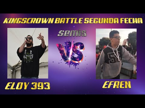 Efren 465 vs Eloy 393 - King´s Crown Battles Segunda Fecha