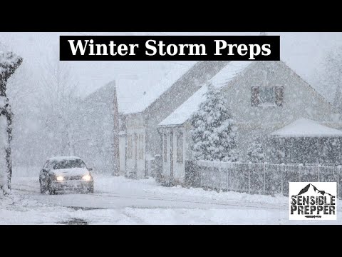 Winter Storm Prep Tips