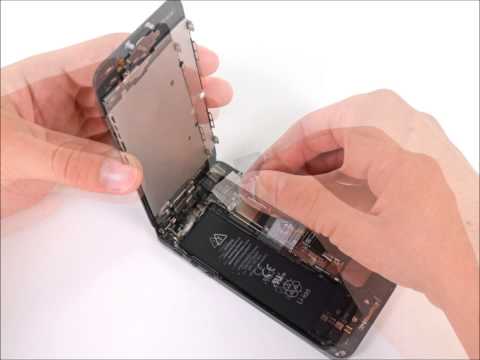 comment ouvrir batterie iphone 5