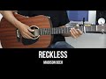 Reckless - Madison Beer | EASY Guitar Tutorial with Chords / Lyrics