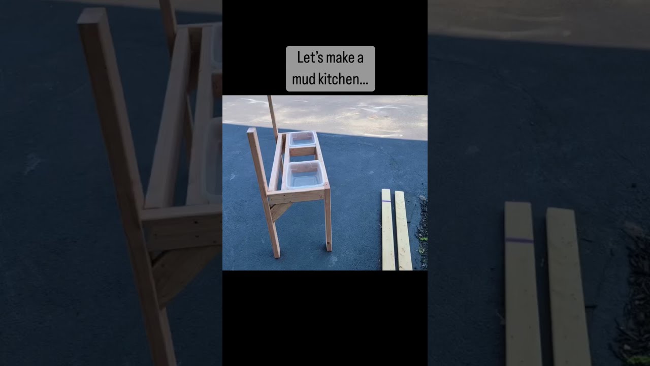 DIY Mud Kitchen