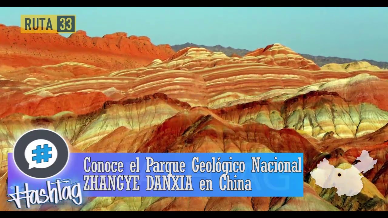 CONOCE EL PARQUE GEOLÓGICO NACIONAL ZHANGYE DANXIA EN CHINA