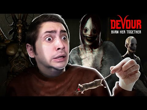 alanzoka jogando Devour com os amigos no mapa novo