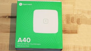 Open mesh A40 - Unboxing and Setup