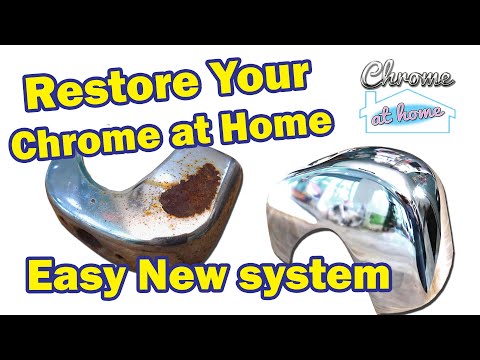 Restore your Chrome Auto Parts in Your Kitchen Sink - New home chroming system