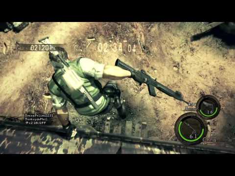 Resident Evil 5 Remastered Mercs gameplay pt1 - Matchmaking Woes/Chris & Barry Reunite!