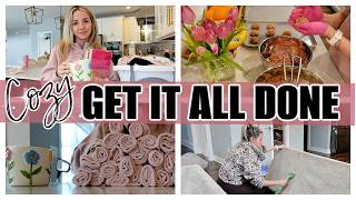 A Calm Get It All Done Night | Cozy, Productive Evening at Home