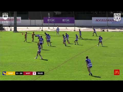 2019 IDRL Under 18s Round 2 Highlights - Dapto Canaries vs Thirroul Butchers