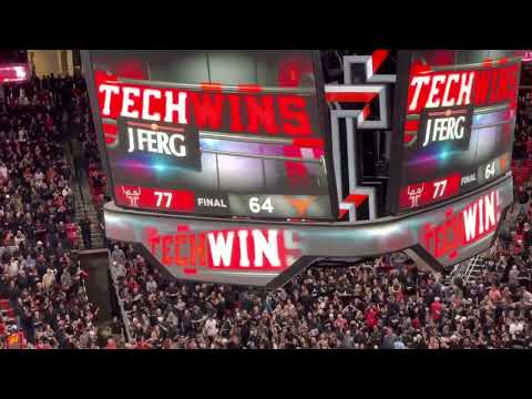Texas Tech vs. Texas - February 1, 2022 - As time expires - GAME OVER