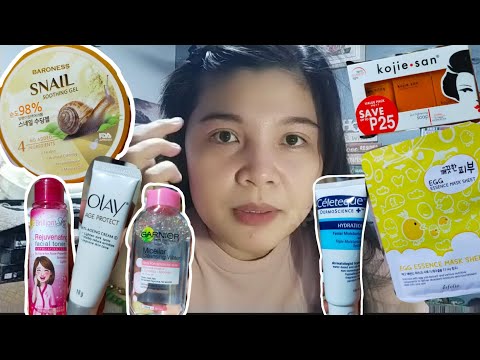 MY TIPID SKIN CARE ROUTINE now that I'am aging🤪| April