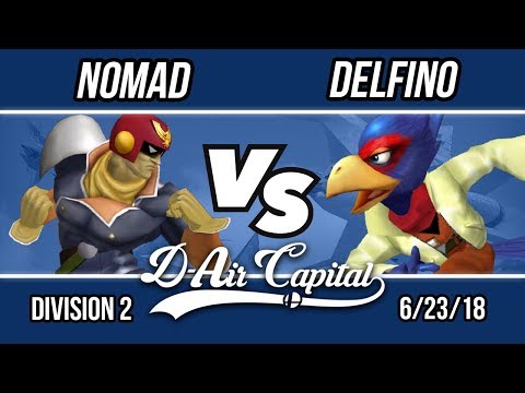 D-Air Capital 6 - Nomad (Cpt.Falcon) Vs. Delfino (Falco) - Division 2
