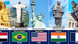 Famous Statues From Different Countries