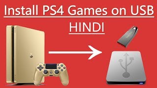 How to install PS4 games on USB in Hindi