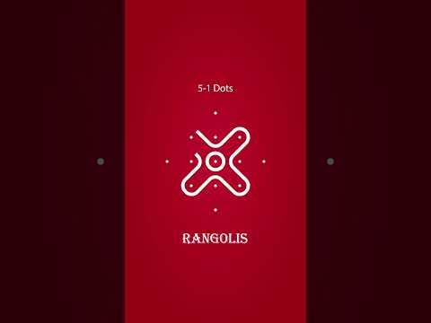 5-1 dots rangoli | Sikku kolam |  kambi kolam | melikala muggulu | neli kolam