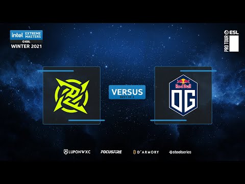 [FIL] Ninjas in Pyjamas vs OG | IEM Winter 2021 Lower Bracket R2