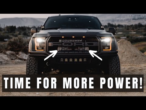 Ford RAPTOR Front Mount Intercooler and Blow Off Valve! Preparing For Stage 2 Goosetuned Tune!