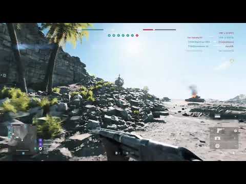 Battlefield 5 - difference between aim assist and manual aim #Shorts