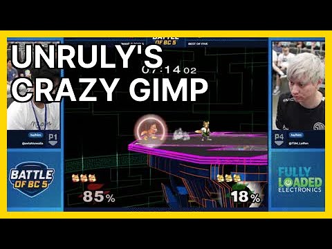 Unruly's CRAZY gimp (galintgaming) | Smash Melee Highlights