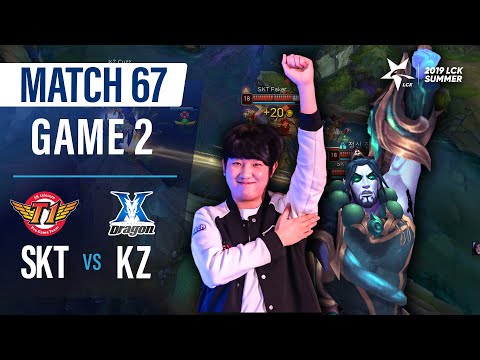 SKT vs KZ | Match67 Game2 H/L | 2019 LCK Summer