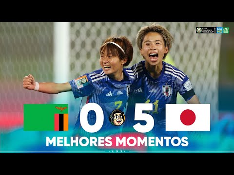 ZAMBIA 0 X 5 JAPÃO | COPA DO MUNDO FEMININA FIFA™ 2023